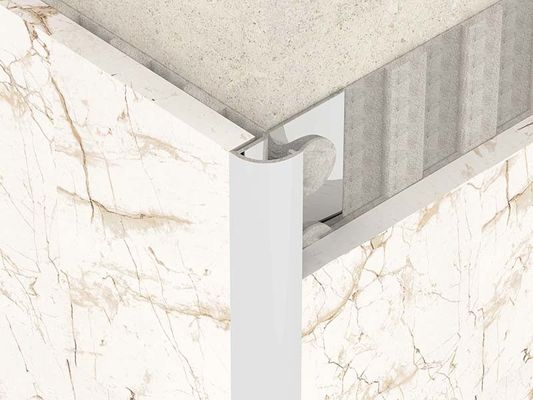 Φωτεινό μέταλλο 0.6mm στρογγυλή περιποίηση τετάρτων ανοξείδωτου για τη στρογγυλή γωνία
