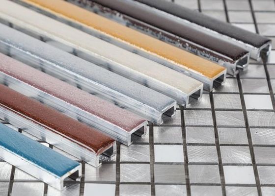 Συνήθεια εργοστασίων περιποίησης λήξης ακρών γωνιών κεραμικών κεραμιδιών σχεδιαγράμματος αργιλίου