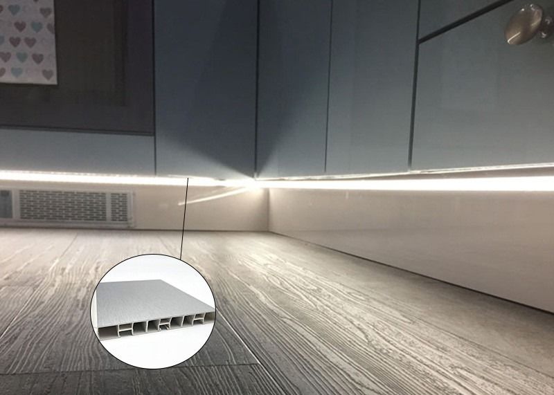 0.8mm οδήγησαν το κανάλι λουρίδων με το διασκορπιστή ελαφρύ Baseboard