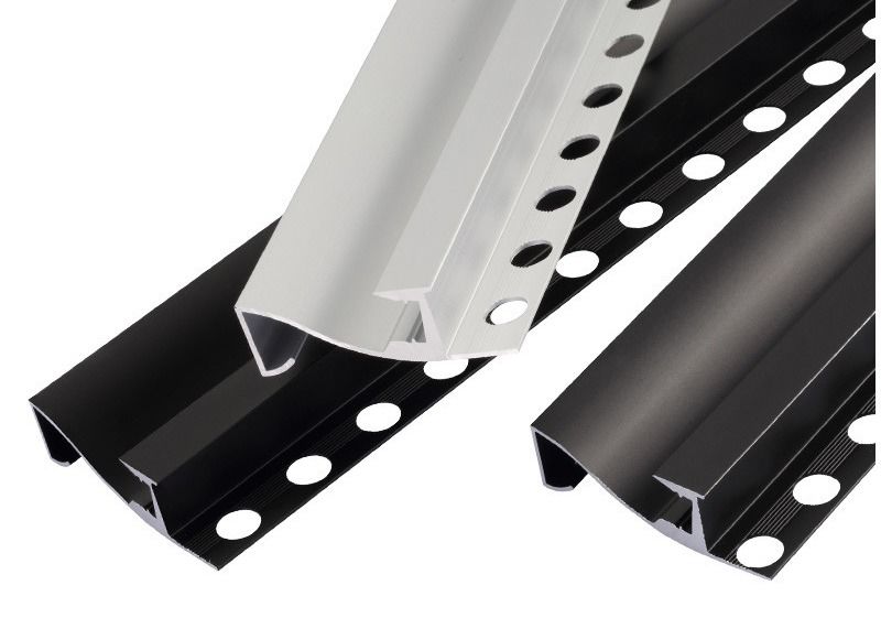 1.8m γωνιών αλουμινίου εγχώρια διακόσμηση Baseboard σχεδιαγράμματος ελαφριά