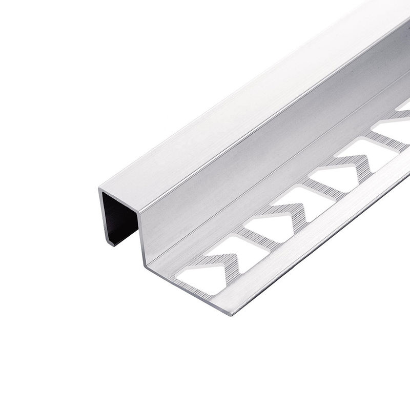 Inlay 0.6mm ανοξείδωτο γύρω από τα εξαρτήματα δαπέδων περιποίησης κεραμιδιών ακρών που περιζώνουν τον πίνακα